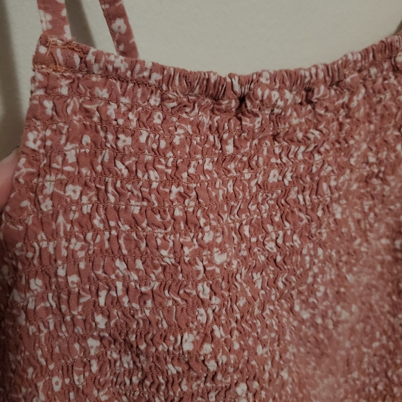 Medium Ribbed Hollister Smocked Halter Tank Top - Picture 2 of 4